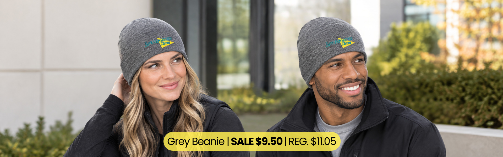Gray Knit Beanie - Sale $9.50