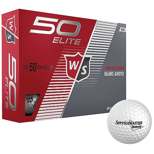 Wilson Staff® 50 ELITE™ Golf Balls, Box of 12